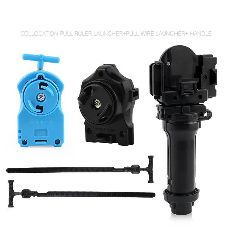 Sistema 4D, juego de fusión de Metal, camisetas de batalla, juguete giratorio giroscópico Bey con lanzador, estuche de almacenamiento, Kit de regalo de Navidad