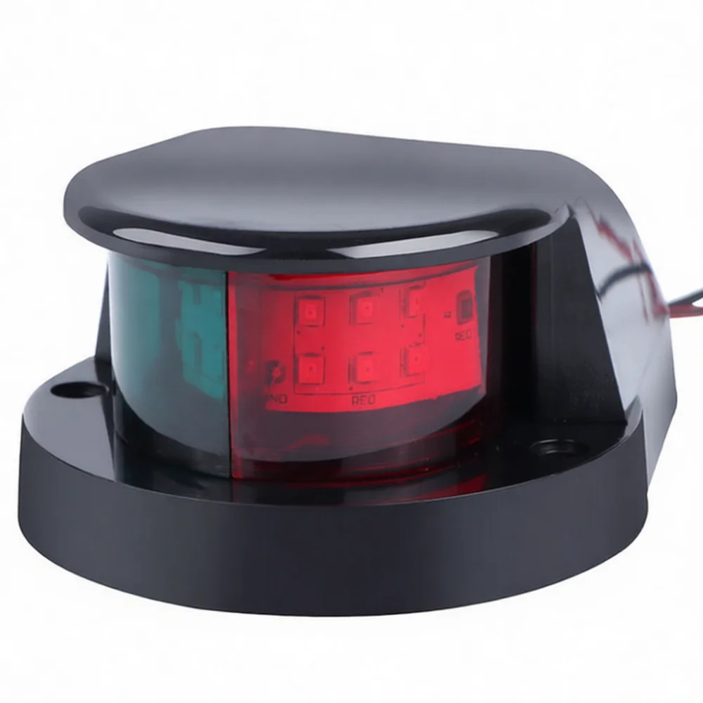 Marine Yacht Navigation Light 12V Red Green Signal Lamp For Boat Port Starboard Electrical Lighting Device