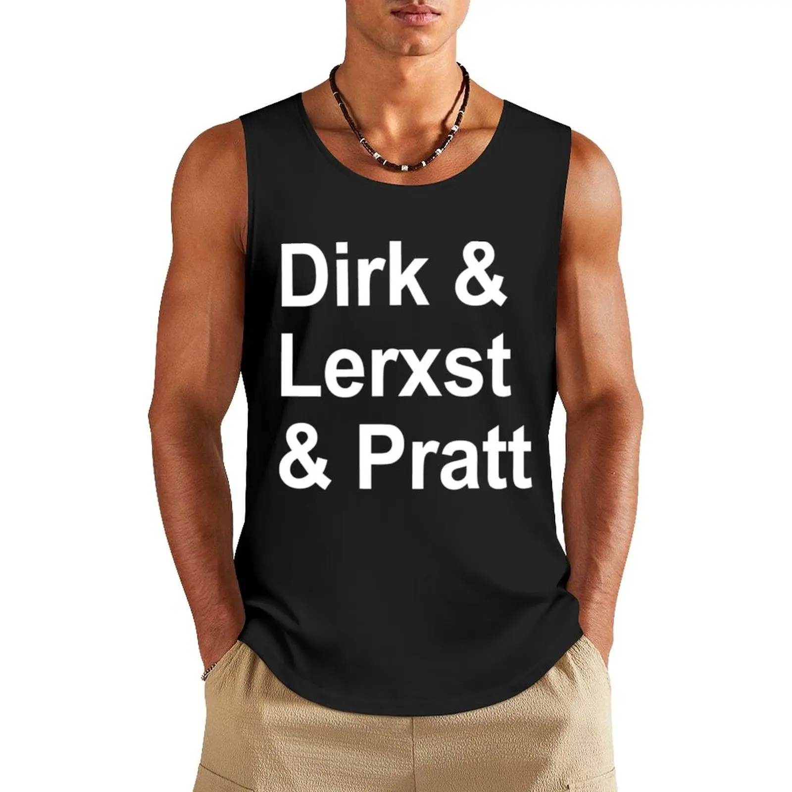 

Rush - Dirk _ Lerxst _ Pratt Tank Top t-shirts man t shirt gym Gym man