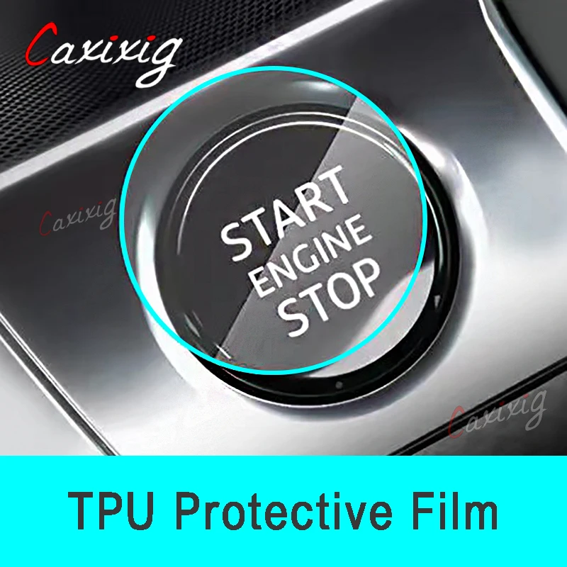 Защитная пленка для кнопки запуска и остановки автомобиля, наклейка для Lexus ES350 ES300h GS350 IS200T IS350 LX570 NX200 NX300 NX300h RC200t RX350