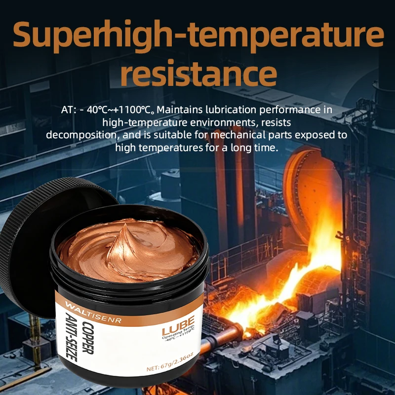 Picture 4: Copper Anti Seize Lubricant High-Temperature Anti-Seize Lubricant and Assembly Compound，Protection and Release Agent for Screw