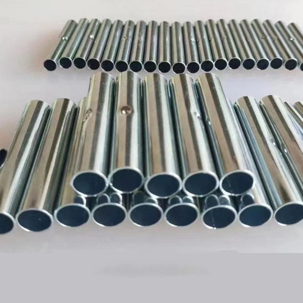 50pcs 5mm/6mm Tent Pole Connector Multi-purpose Camping Tent Awnings Fiberglass Pole Connector Tubes Replacement Joint Tools