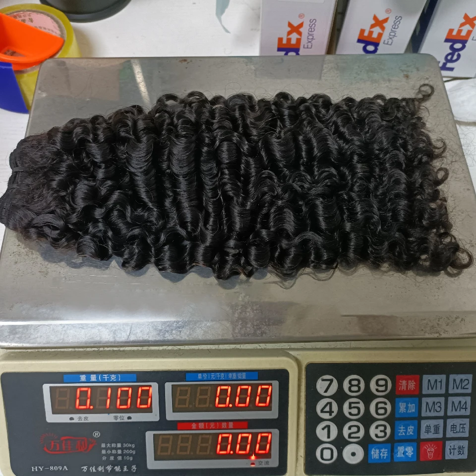 Pixie Curls Human Hair Curly Double Drawn Bundles Vietnamese Raw Virgin 100% Silky Healthy Human Hair Bundles Weaving Extensions