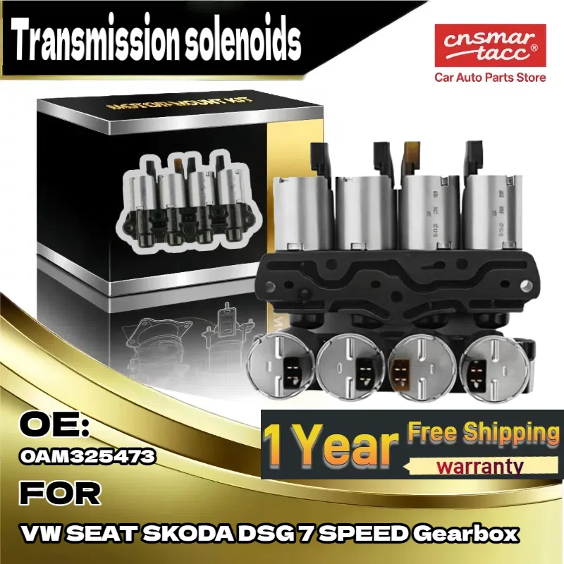 

0AM DQ200 7-скоростной электромагнитный клапан трансмиссии 0AM325473 для Volkswagen для Audi для Skoda
