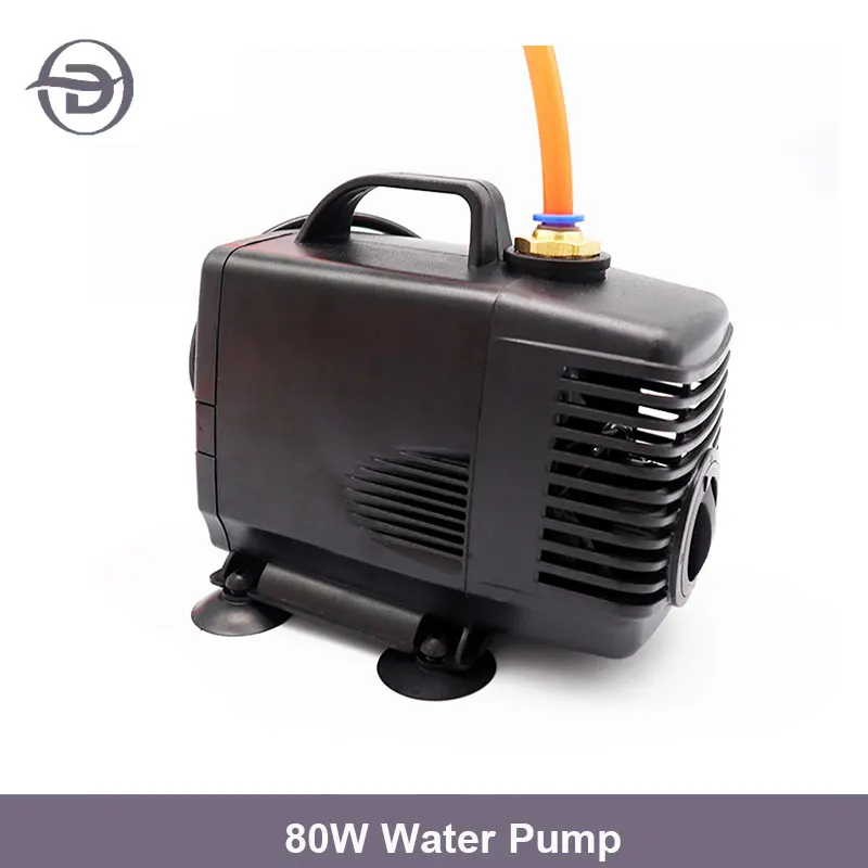 

Водяной насос 80 Вт 3,5 м, гравировальный станок, охлаждающий инструмент для фрезерного станка с ЧПУ, двигатель шпинделя 1,5 кВт/2,2 кВт