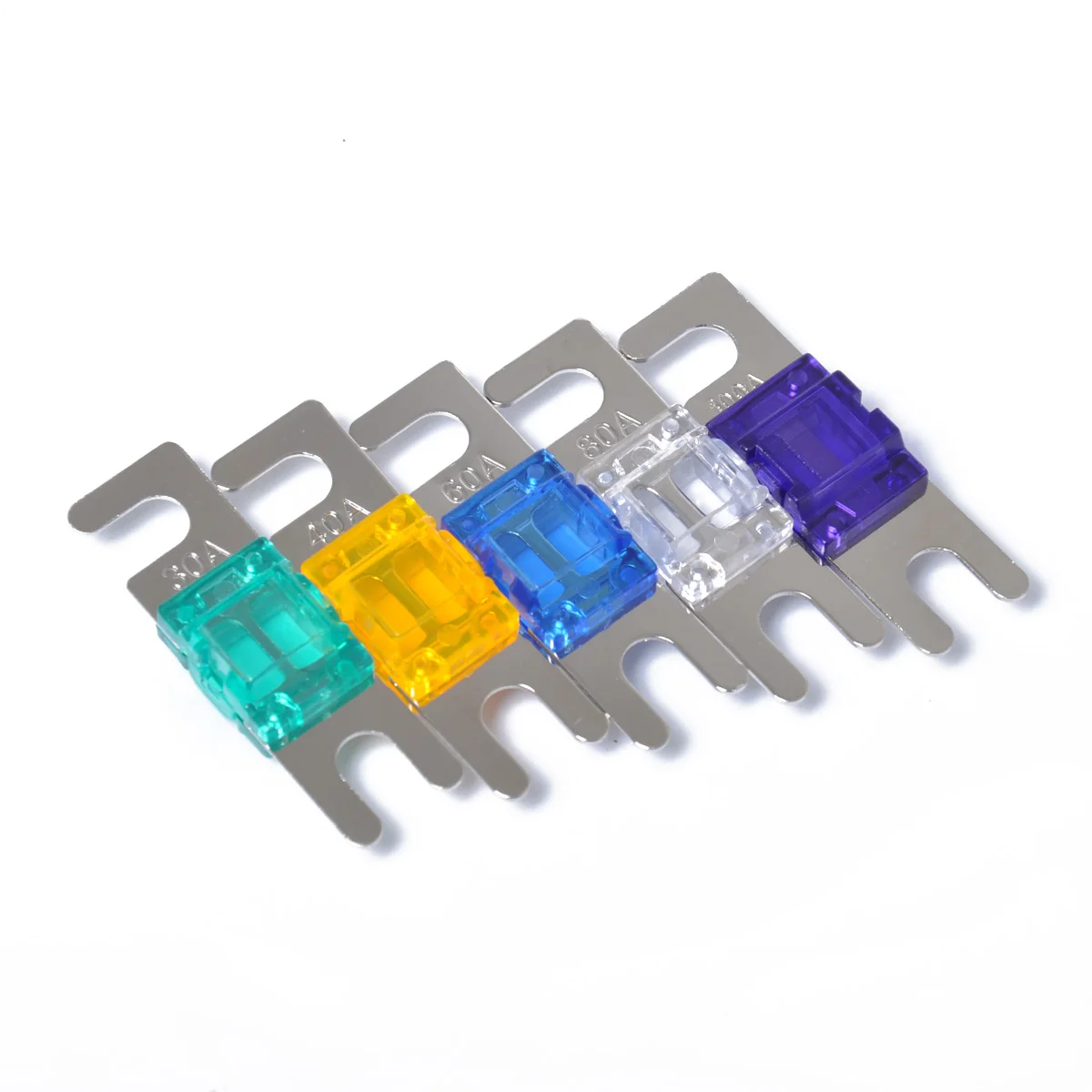 

5Pcs Mini Fuses 60A Metal Car Audio Fuse for Professional Applications and Circuit