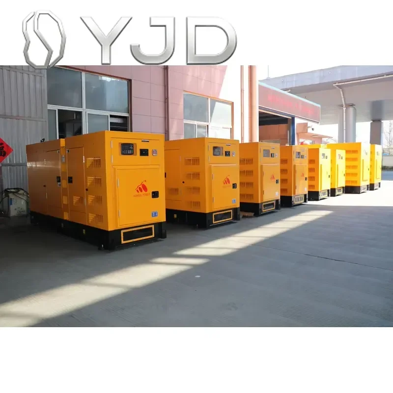 Heavy    Soundproof 150kva/160kw 200 Kva 50/60hz Super Silent Diesel Generator with Auto Start for Industrial Power
