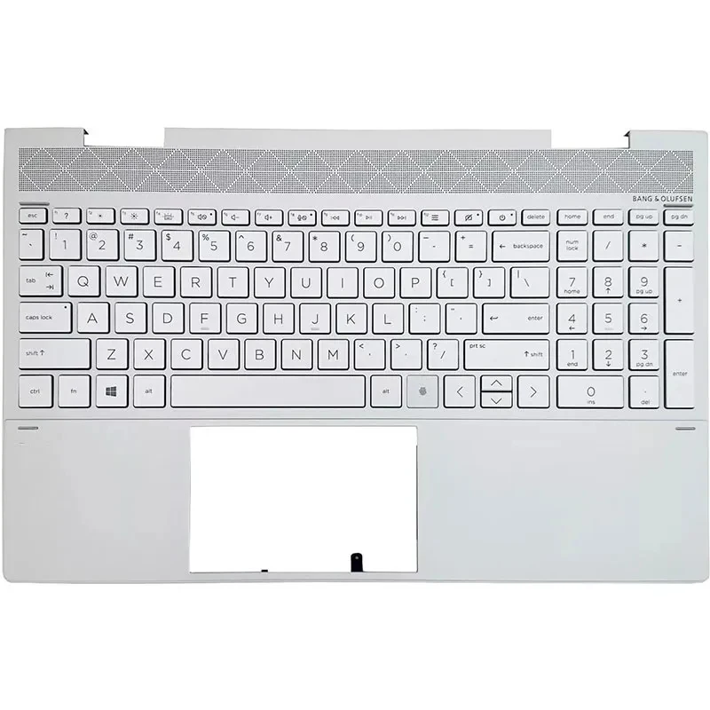 Replacement Laptop Upper Case Palmrest Backlit Keyboard Assembly Part for HP Envy X360 15 ED 15-ED 15M-ED 15M-ED0013DX L93226-00