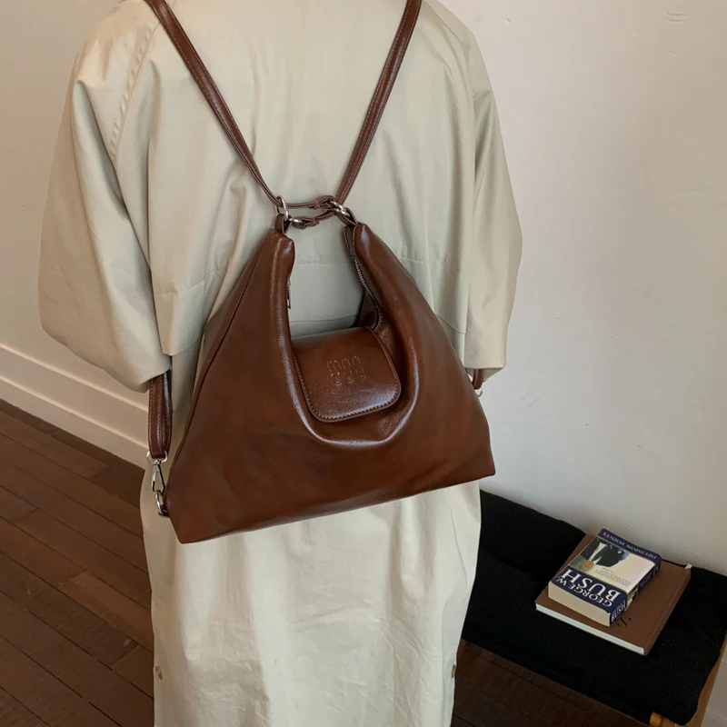 

Elegant Leather Classic Designer Paris Diaper Bags Ladies Trendy Design Crossbody-Bag Large Capacity Fashion