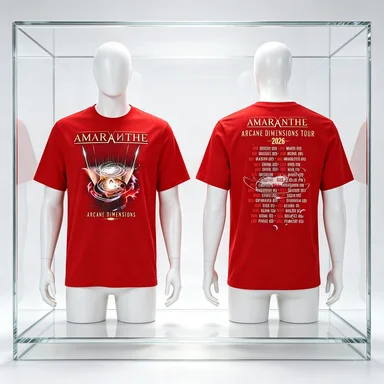 2026 New Fashion Skin-friendly  Arcane Dimensions Tour Cotton T-shirt - Comfortable Breathable High-Quality Retro-Y2K Style Tee