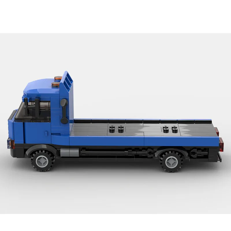 

MOC-135464 Новая модель городского планшетного прицепа, строительный блок, 222 детали, креативная игрушка в подарок на день рождения для мальчиков и детей