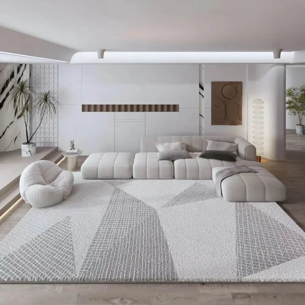 

Современный простой ковер для гостиной, напольный коврик, скандинавский продвинутый эркер, журнальный столик, одеяло для спальни, полный полный пол, домашнее хозяйство