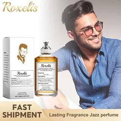 Jazz Perfume Lasting Tobacco Fragrant Release Confidence Charm Natural Refresh Air Freshener Wood Fragrance Perfume Gift For Men