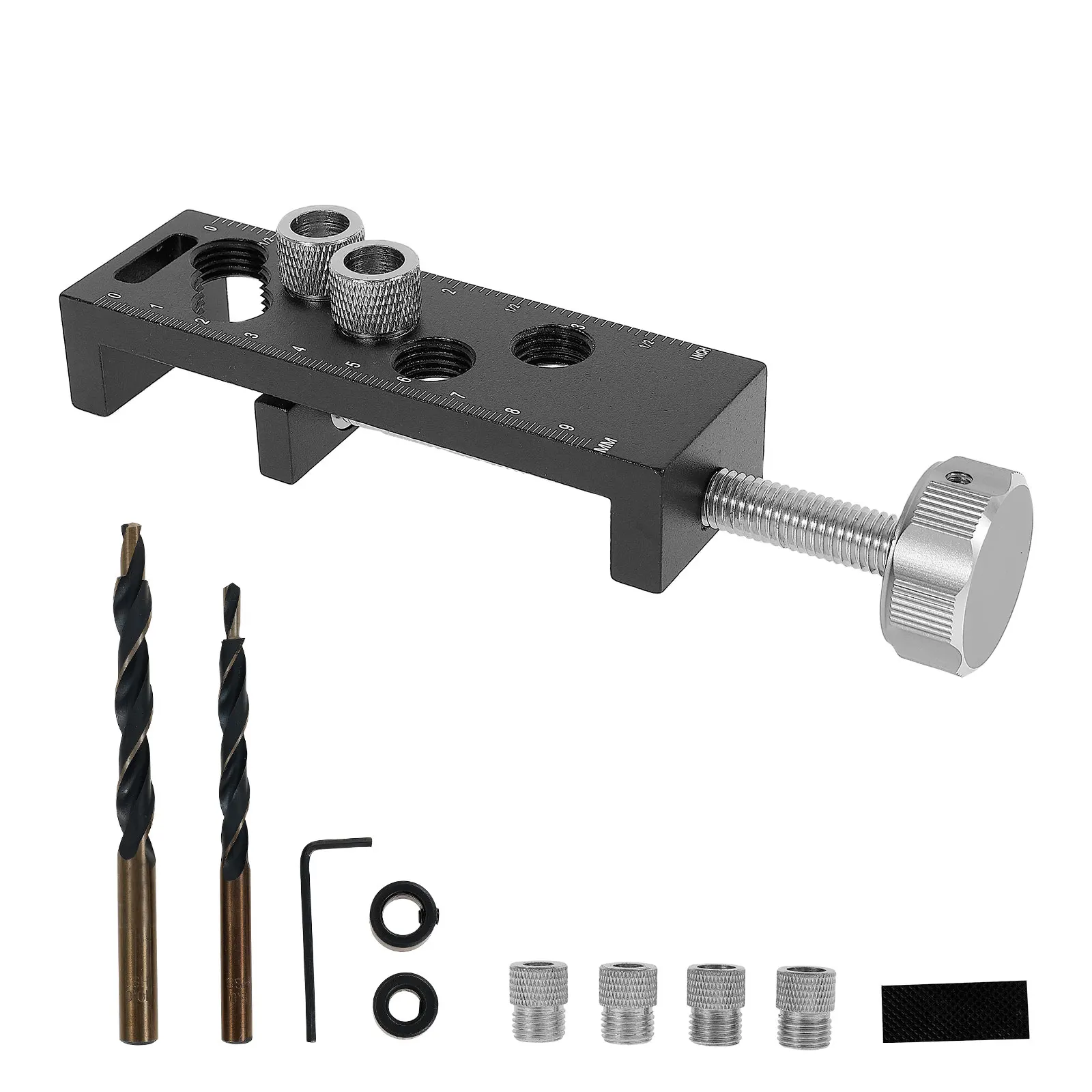 

Направляющая для сверла из алюминиевого профиля, совместимый с направляющей для сверла из алюминиевого профиля серии 20, 30, 40, 60, 90.