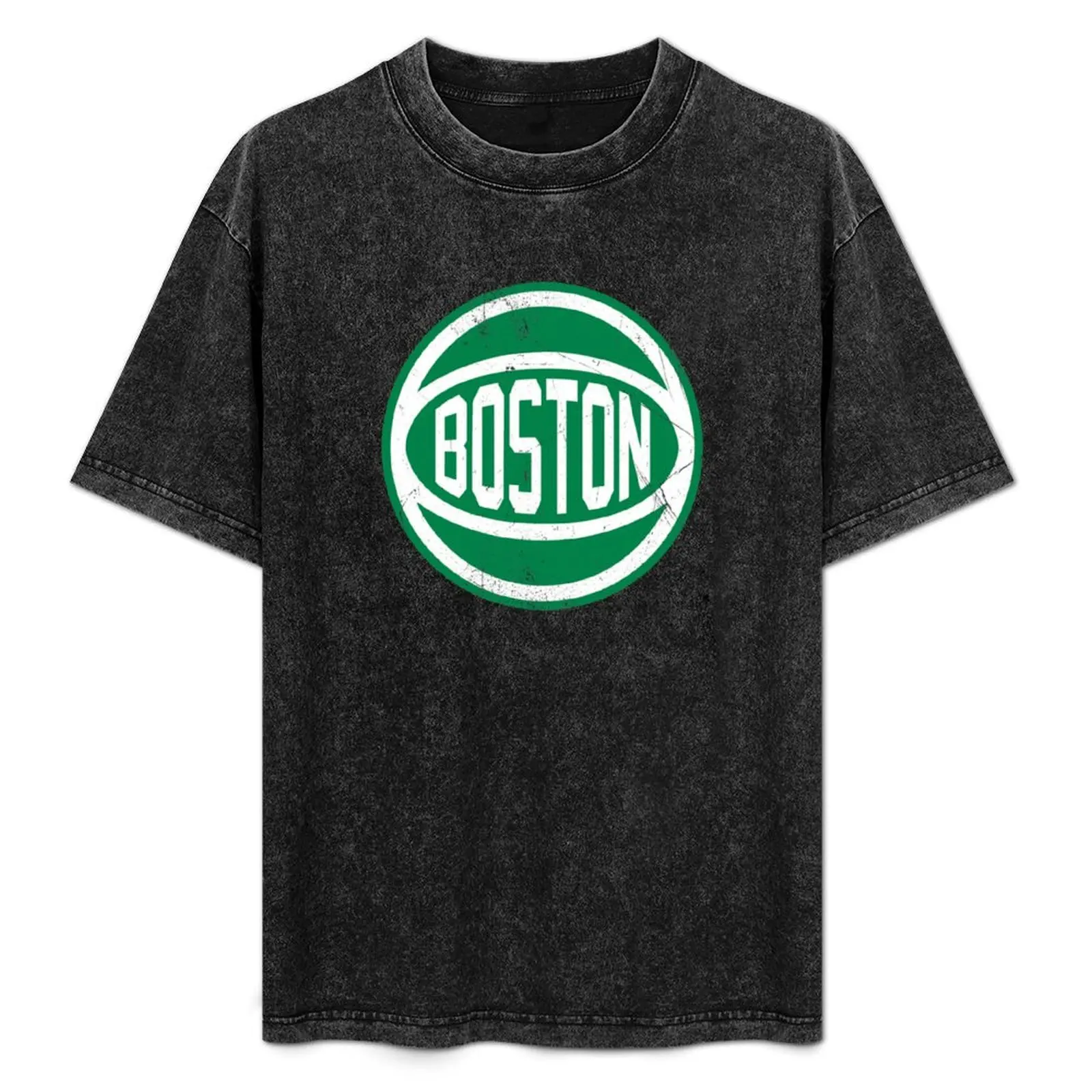 Boston retro Ball 2 T-Shirt anime vintage graphic tee compression shirt men