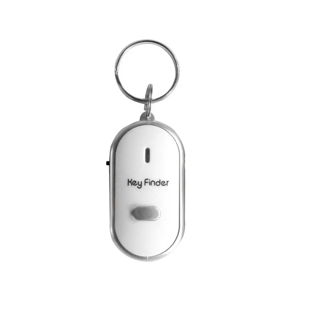 Mini fischietto Anti Lost Key Finder Wireless Smart lampeggiante Beeping Remote Lost Keyfinder Locator Tracker LED Light per portachiavi