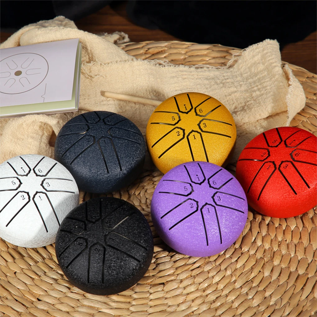 

Color Empty Drum Scratch Resistant Paint And High-end Texture Exquisite Le Se Empty Drum Hand Disc white