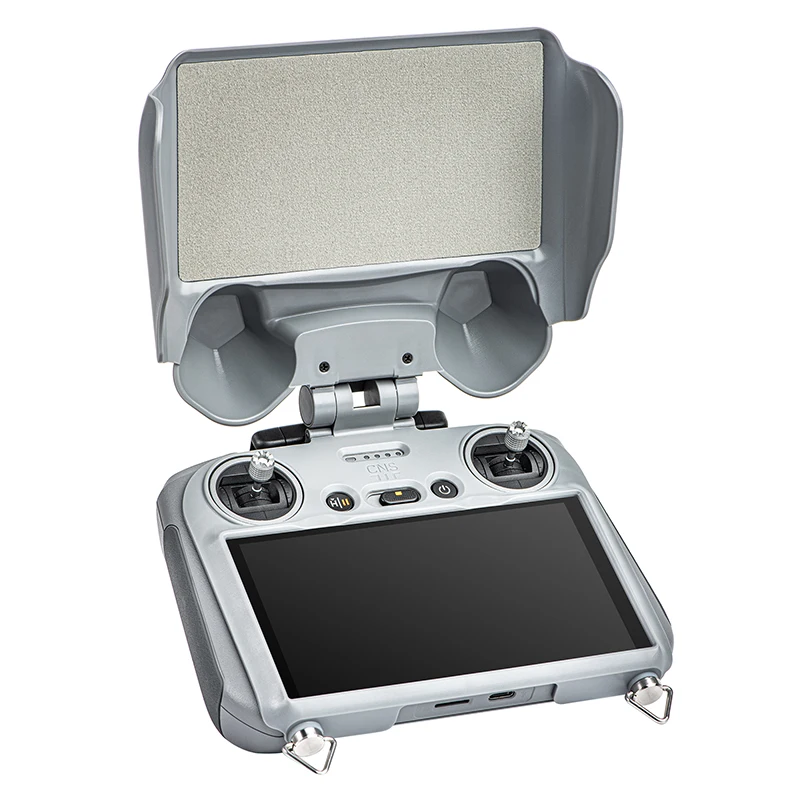 Pare-soleil 2-en-1 pour joystick, protection d'écran pour contrôleur DJI RC 2, compatible Lito X1/Avata 360/Neo 2/Mini 4 5 Pro/Air 3S