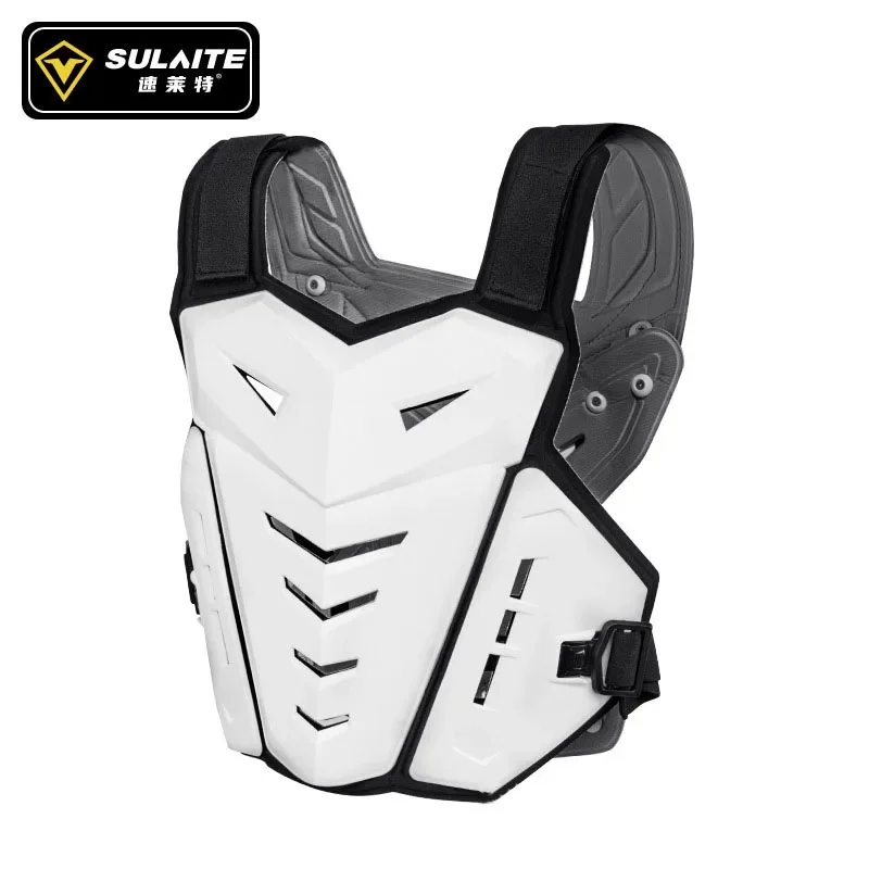 SULAITE-armadura corporal de Motocross, chaqueta de motocicleta, Chaleco de Moto de Motocross, Protector de pecho trasero, equipo de protección para