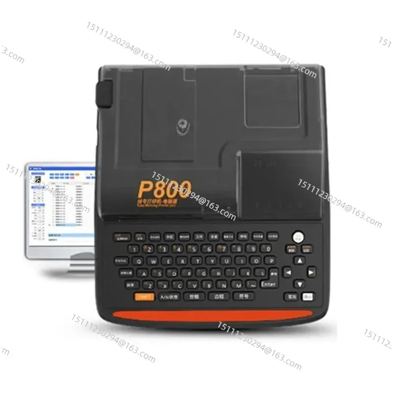Tube Printer Portable Label  P800 Wire Number Machine  Printer Ribbon Sticker Automatic Number Machine Electronic Heat Shrink
