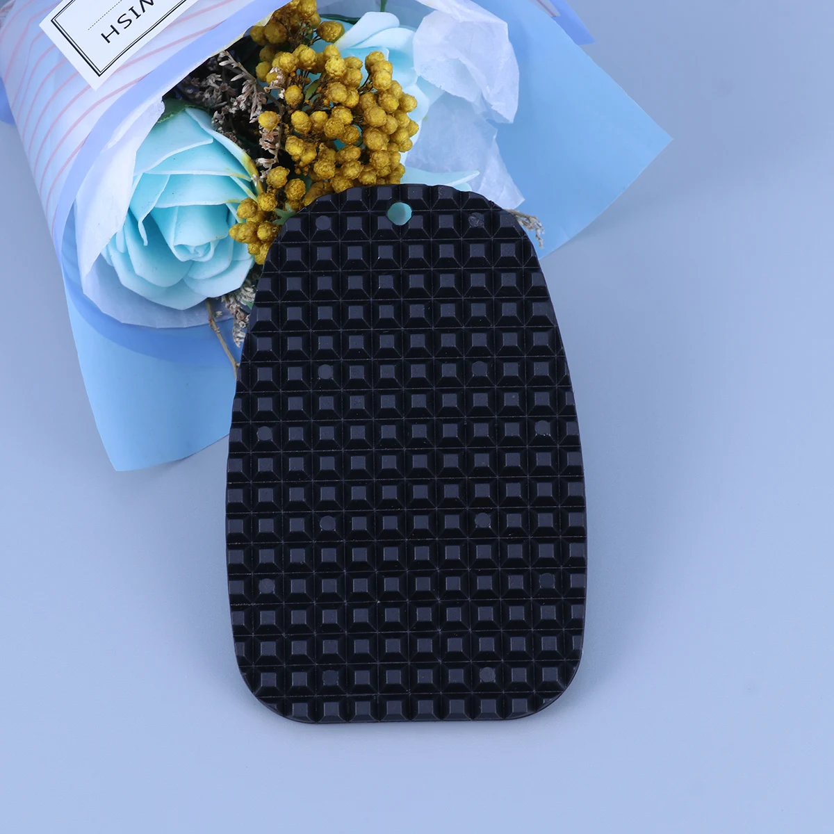 

Kickstand Pad Black Rugged Durable Support Plate For Motorbike Stand Coaster Parking Accessory Scuff Protection Garage Floor