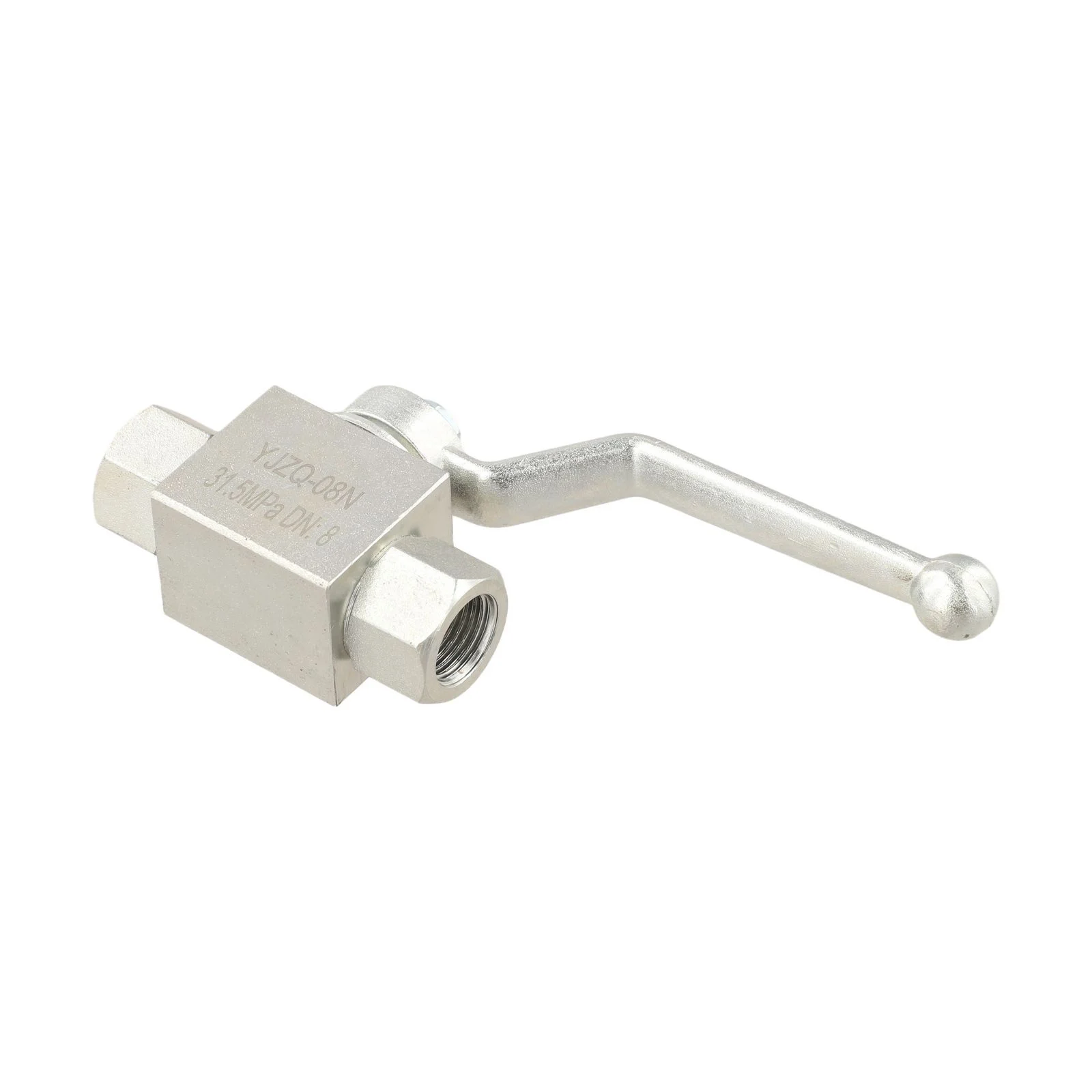 Internal Thread Hydraulic High Pressure Ball Valve Sturdy Double Mode Hydraulic Ball Valve M16*15 to M27*2 500 Bar Pressure