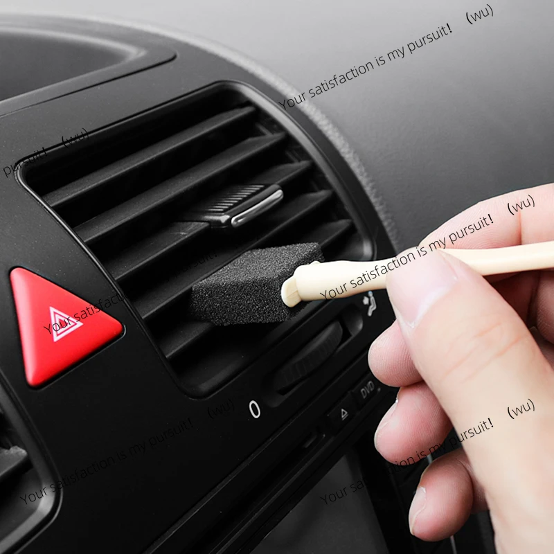 ZOCI-1/2/5 Automotive Air Conditioning Ventilation Sponge Brush, Car Beauty, Grille Cleaning, Interior Accessories