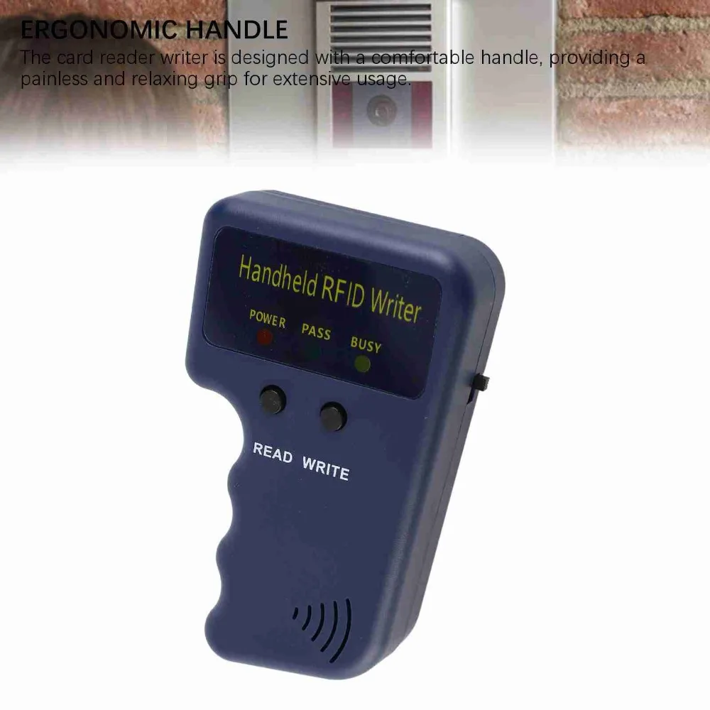 125 kHz Frequenz-Handheld-Kartenkopierer, Handleser, Schreibfunktion, Smartcard-Duplikator für T5577 oder EM4305