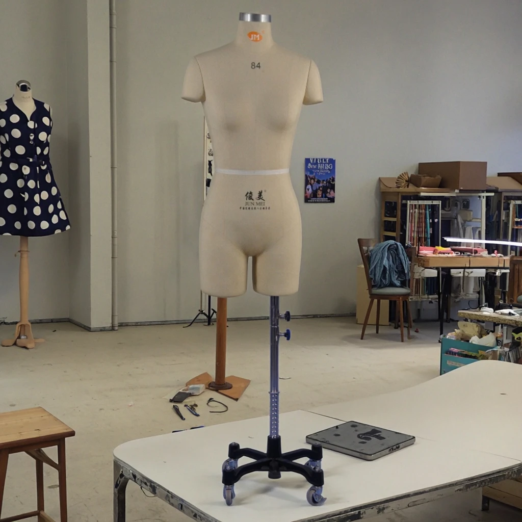 2016Professional Women's Half-Body Dress Form Mannequin Fiberglass Upper-Body Bust Standing Pose Tailoring Custom Made