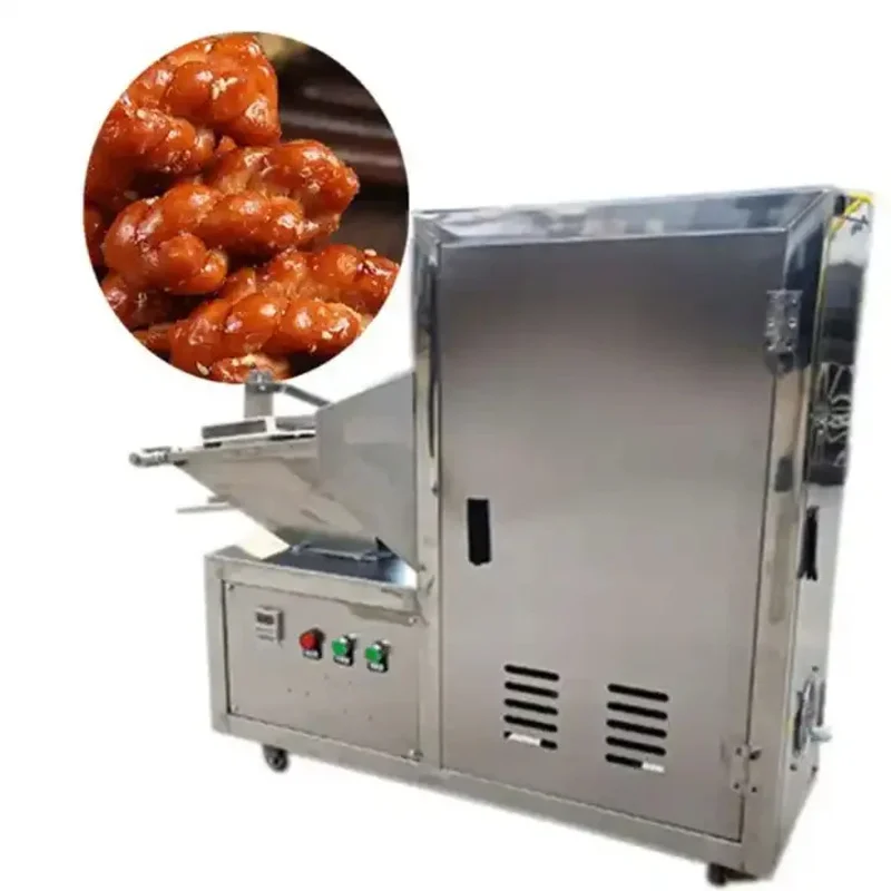 

Professional Supplier Automatic Snack Dough Twist Extruder Machine Small Food Series Snack Food Machine for Sale