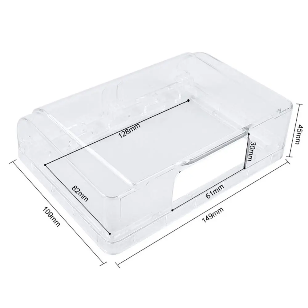 1Pcs Self-Adhesive Wall Socket Waterproof Box Electric Plug Cover Bathroom Wall Switch Protection Cover Socket Splash-Proof Box