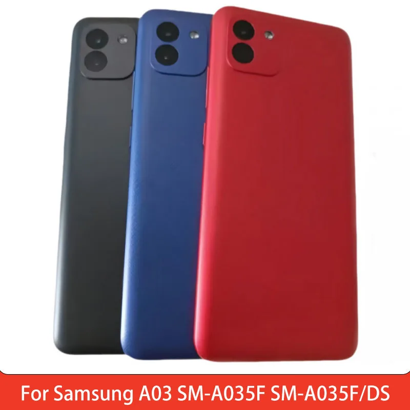 Battery Back Cover for Samsung Galaxy A03 SM-A035F SM-A035F/DS PC Material back cover Repair Replacement Part