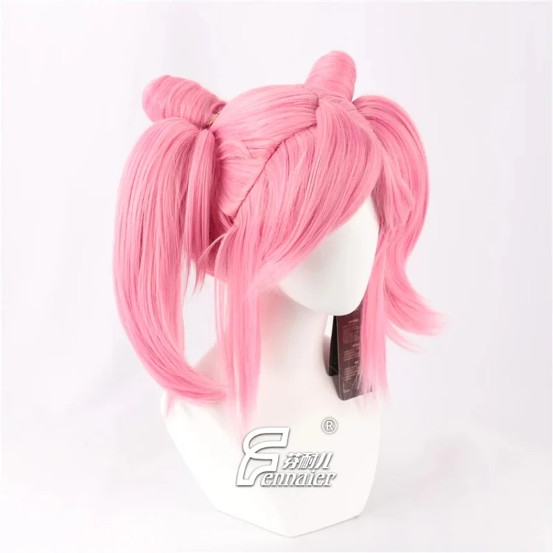 Anime Sailor Cosplay Moon Chibi Usa Cos Whole Wig High Temperature Silk Cosplay Wig Halloween Cosplay Costumes wig props