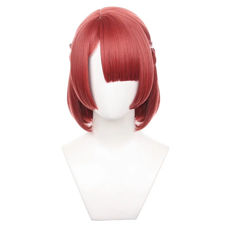 

Anime Blue Lock Anri Teieri Cosplay Costume Wig Rose Net Women Short Heat Resistant Synthetic Wigs Halloween