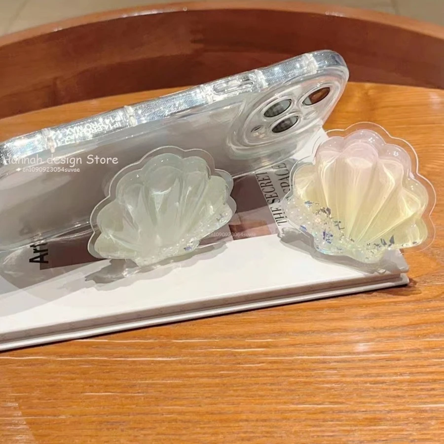 Красивый кронштейн в виде ракушки зыбучих песков, ручка для телефона, держатель для колец Griptok, универсальный держатель-подставка для телефона