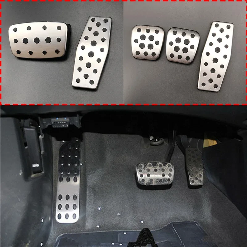 Car Pedal Pad Cover For Chevrolet Cruze Opel Mokka ASTRA J Insignia GMC TERRAIN Buick REGAL Lacrosse ENCORE Envision Saab 9-3