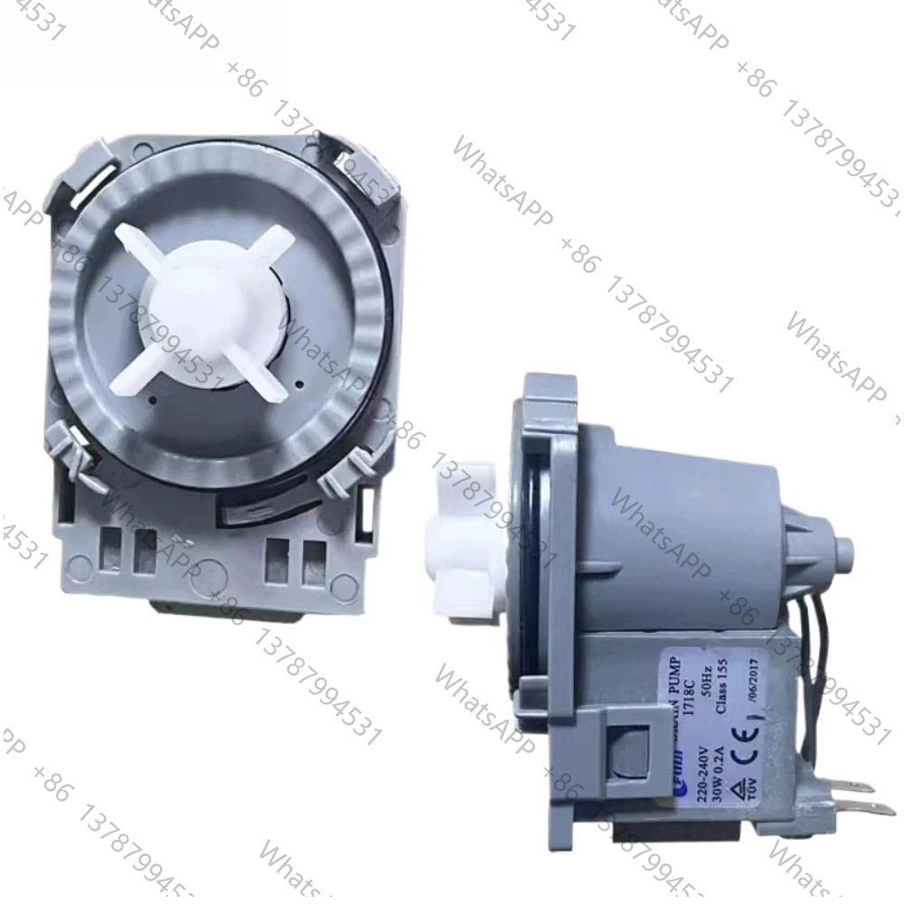 New For Dishwasher Drain Pump Motor 1718C 30W 220-240V 50Hz 17476000007443 Dish Washer Parts