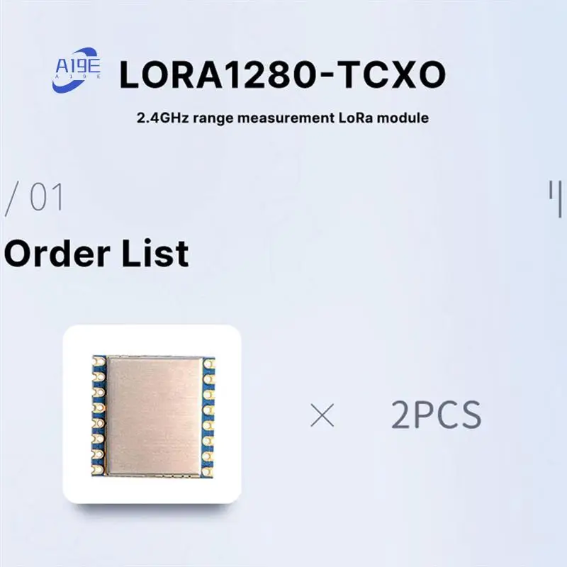 

A19E-LORA1280-TCXO Модуль измерения диапазона 2,4 ГГц Lora