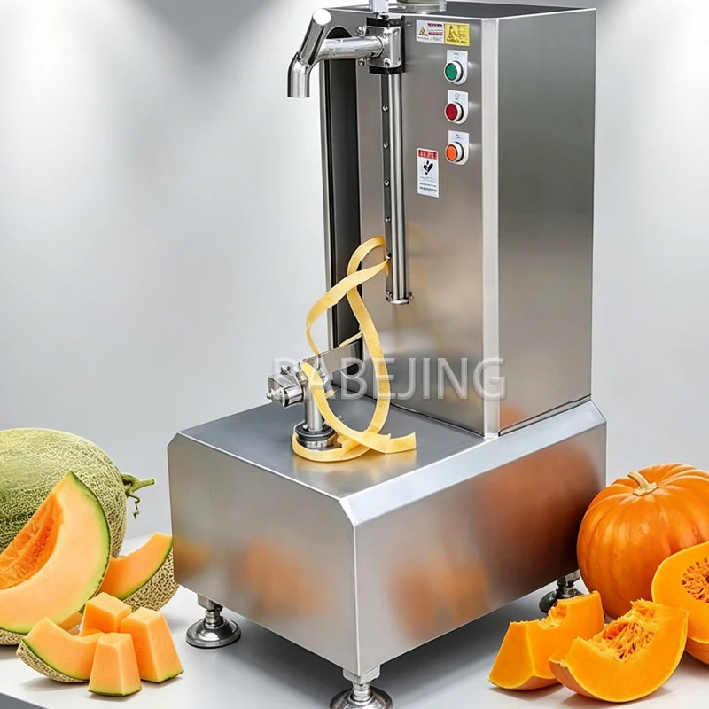 Industrial Vegetable & Fruit Peeler Machine for Coconut Watermelon Pumpkin Pineapple - Efficient Food Processing Equipment