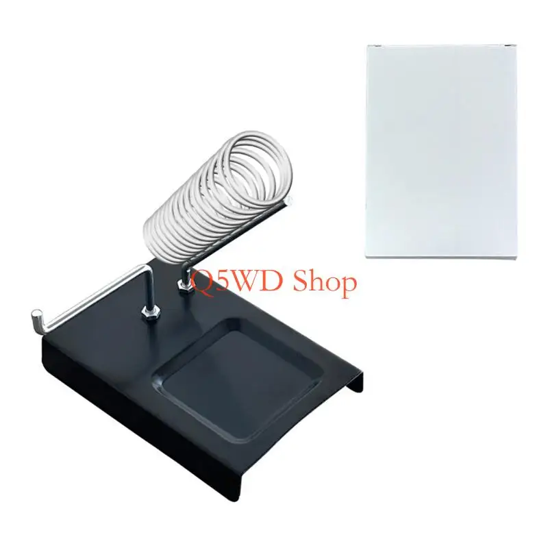 Q5WD Sturdy Soldering Iron Support Stand High Quality Nonrust Steel Support Holder Ensuring Stability and Longevities