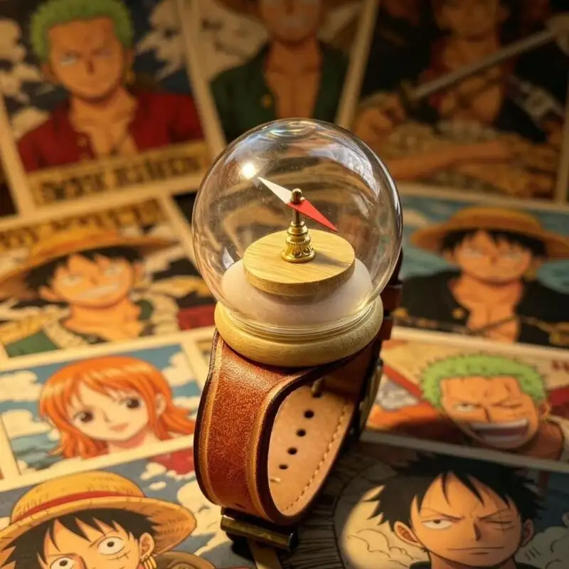 One Piece Nami Eternal Pose Cosplay Requisite Anime Handgelenk-Kompass Armbanduhr-Stil Deko-Accessoire Halloween-Kostüm Requisite Geschenk