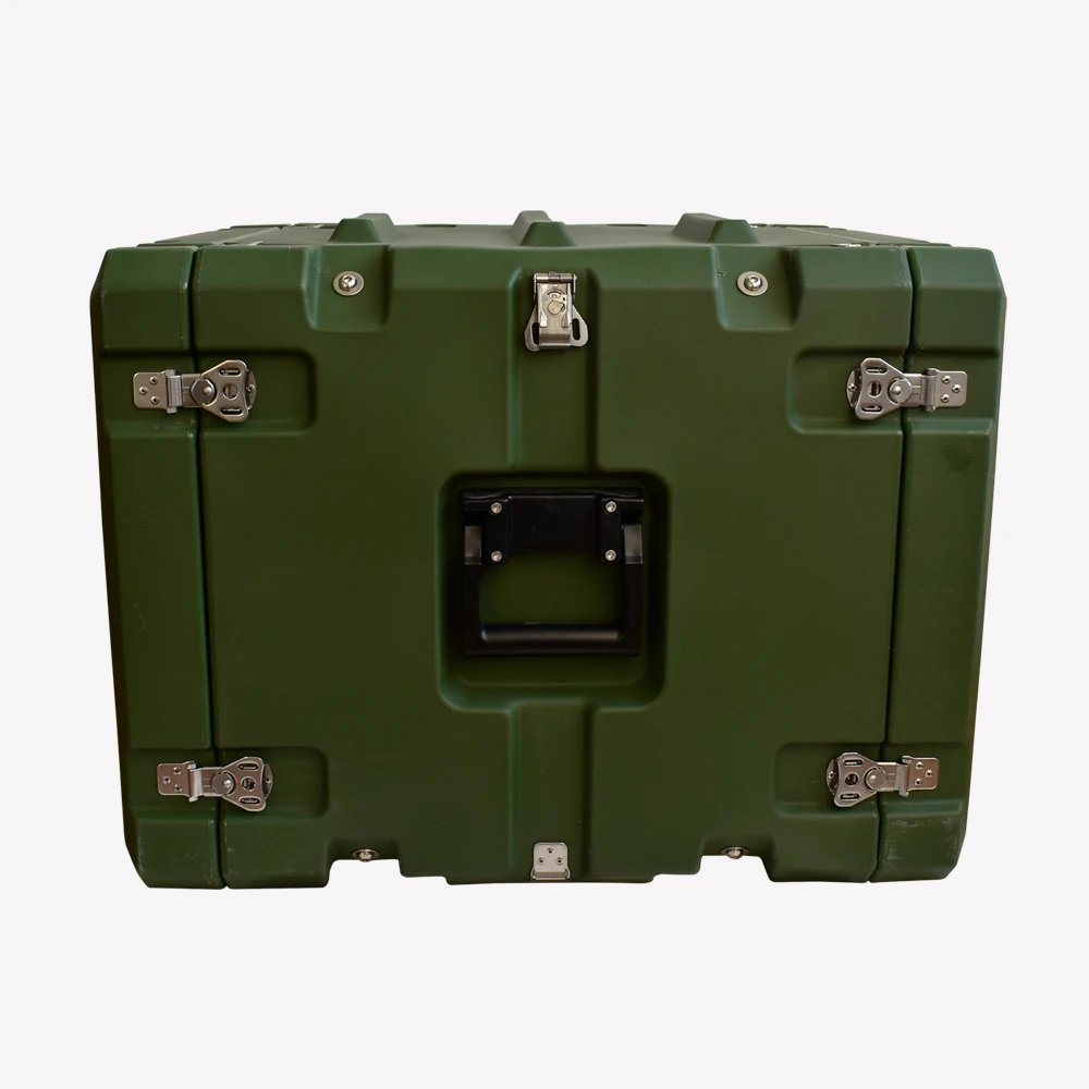 Customized Colors Hard Rotational Mold 19 Inch Shockproof 8u Rack Mount Case
