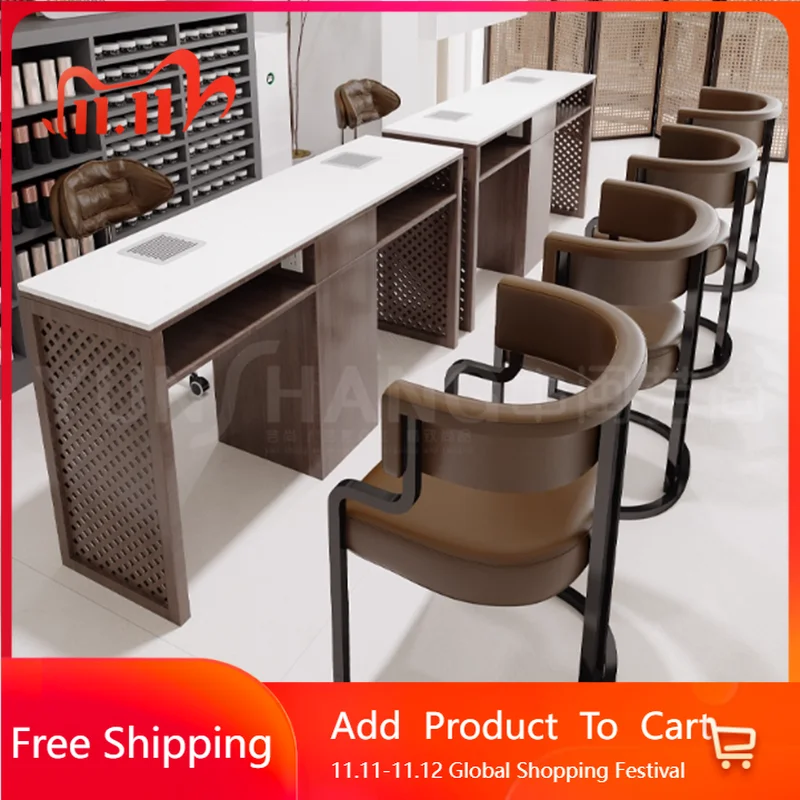 

Equipment Storage Nail Table White Luxury Nordic Polish Nail Table Arm Collector Creative Scrivania Per Unghie Trendy Furniture