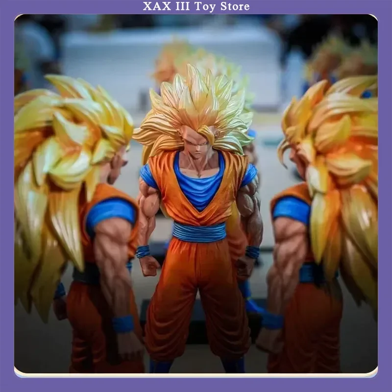 

In-Stock Jt Toy Dragon Ball Anime Figure Son Goku Figurine Ssj3 Goku Figurine Super Saiyan Goku Figures Gk Statue Model Boy Gift