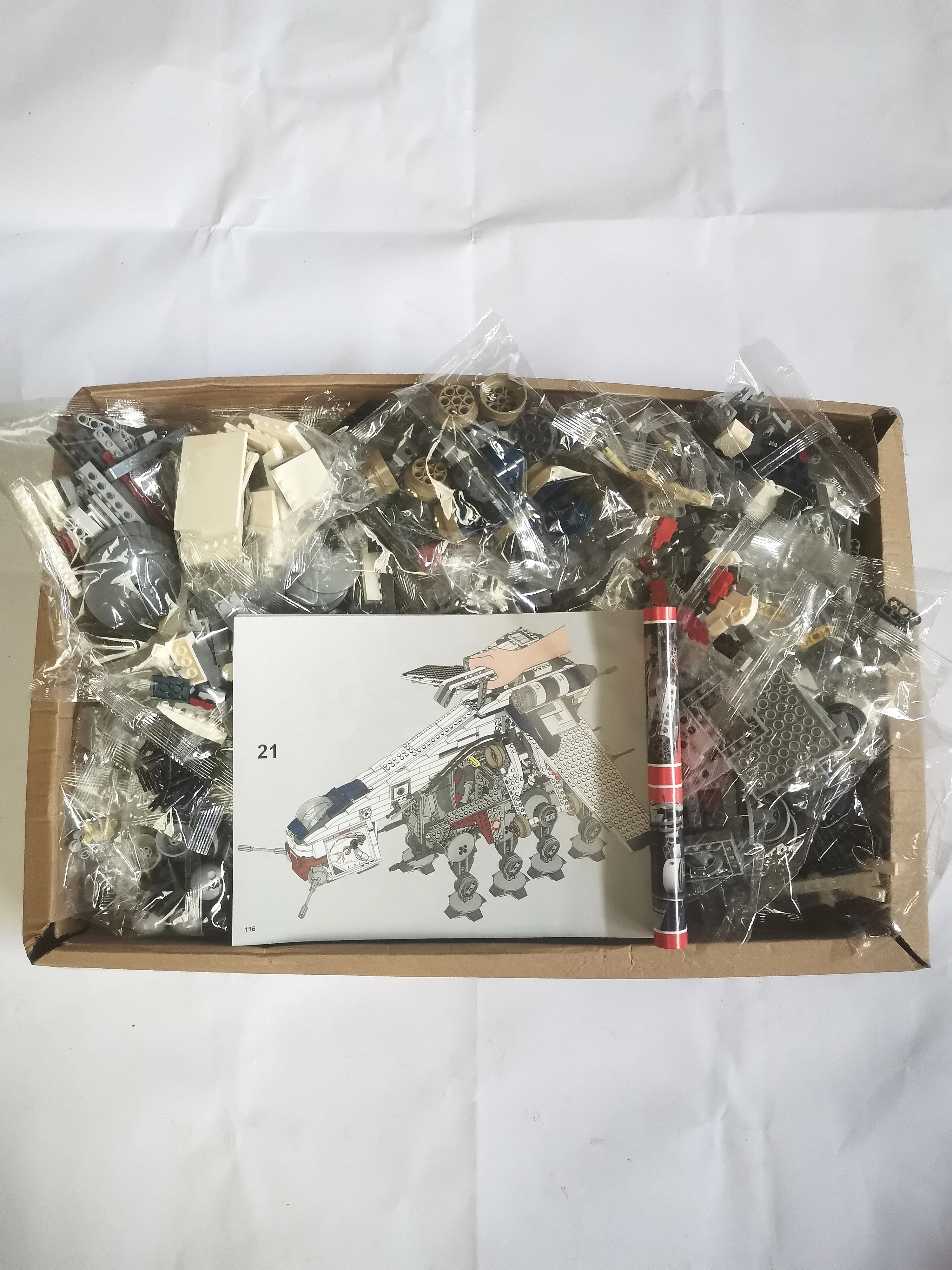 Hot sales Unzip the game TOYS 1808 pcs AT-OT  81055 Model Building Blocks Toy Brick Christmas and birthday gifts