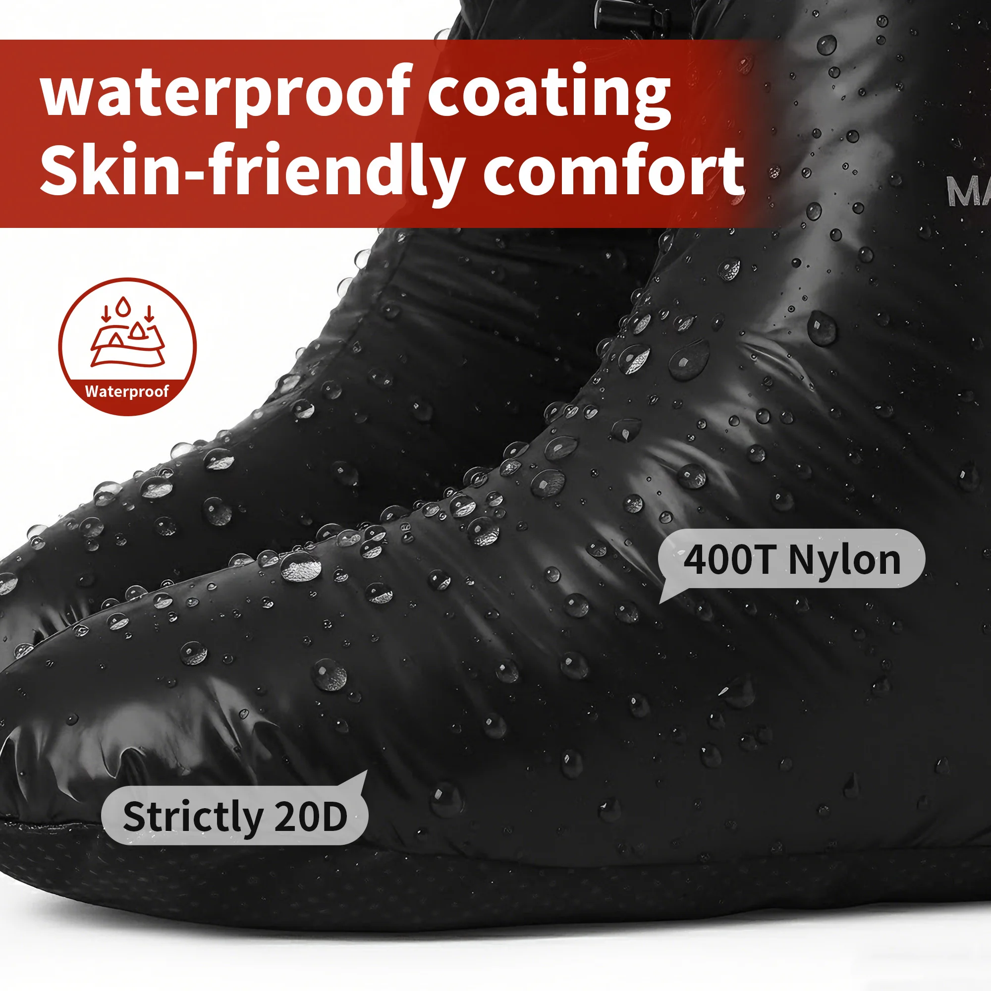 MAPLEAF Down Booties Down Socks Slippers Non Slip Ultralight Warm Camping Sleeping Tent Winter Snow Foot Warmers Washable 700FP
