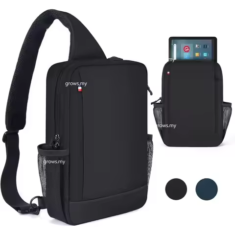 For Lenovo Idea Tab Pro/Xiaoxin Pad Pro 12.7 2025 Yoga Tab Plus P12 Pro 12.6 Universal Tablet Keyboard Shoulder Bag