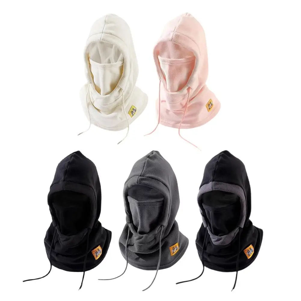 Zimowa ciepła czapka z maską i ocieplaczem na szyję 3w1, wiatroodporna kominiarka dla mężczyzn i kobiet, czapka z maską do jazdy na rowerze, ochrona przed zimnem.