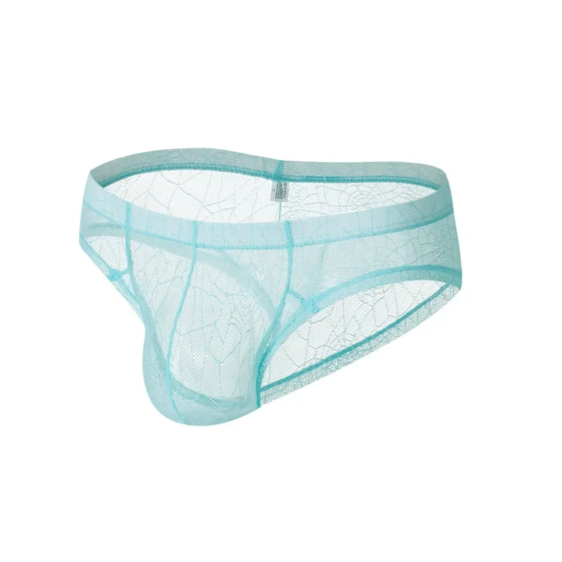 Heren Slips Mesh Ondergoed Zacht Ademend Korte Sexy Ondergoed Heren Hot Heupen Up Transparante Jockstrap Lage Taille Onderbroek