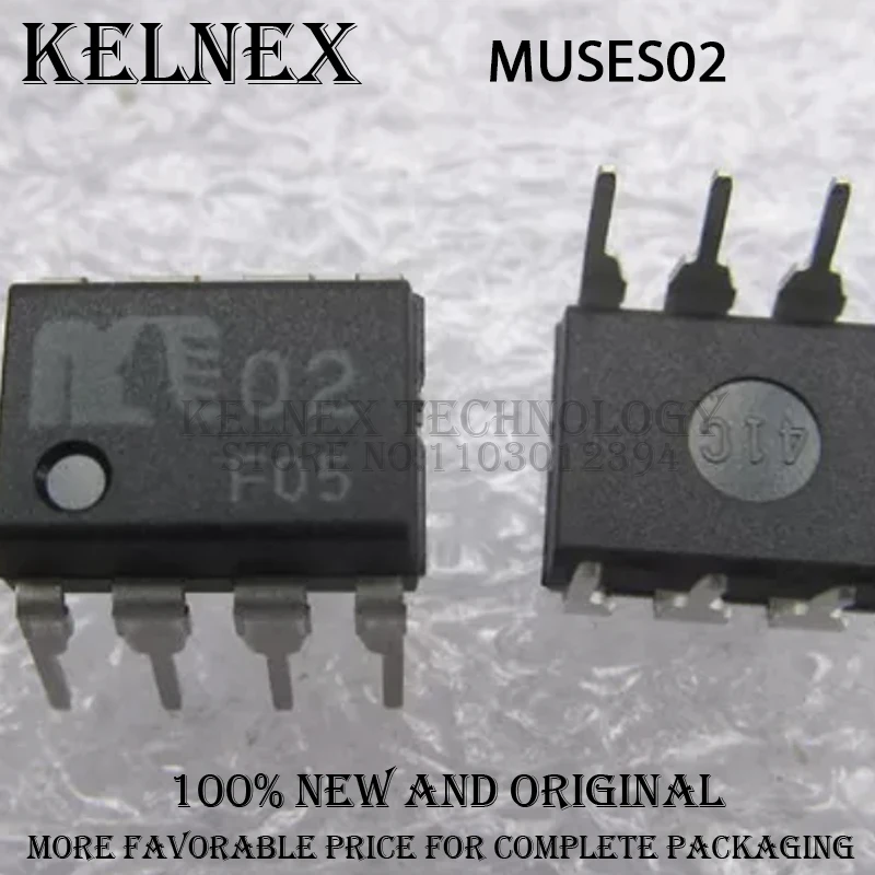 1pcs Original and Genuine MUSES02 MUSES 02/01/03 Op Amp MUSES01 MUSES03 High Fidelity Sound Quality Operational Amplifier
